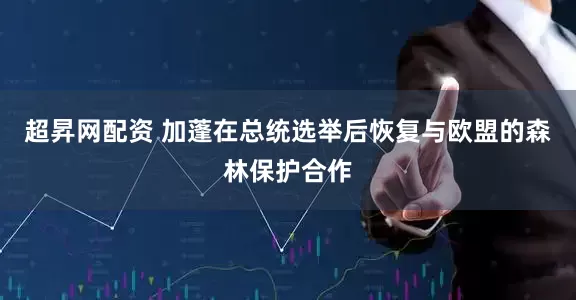 超昇网配资 加蓬在总统选举后恢复与欧盟的森林保护合作